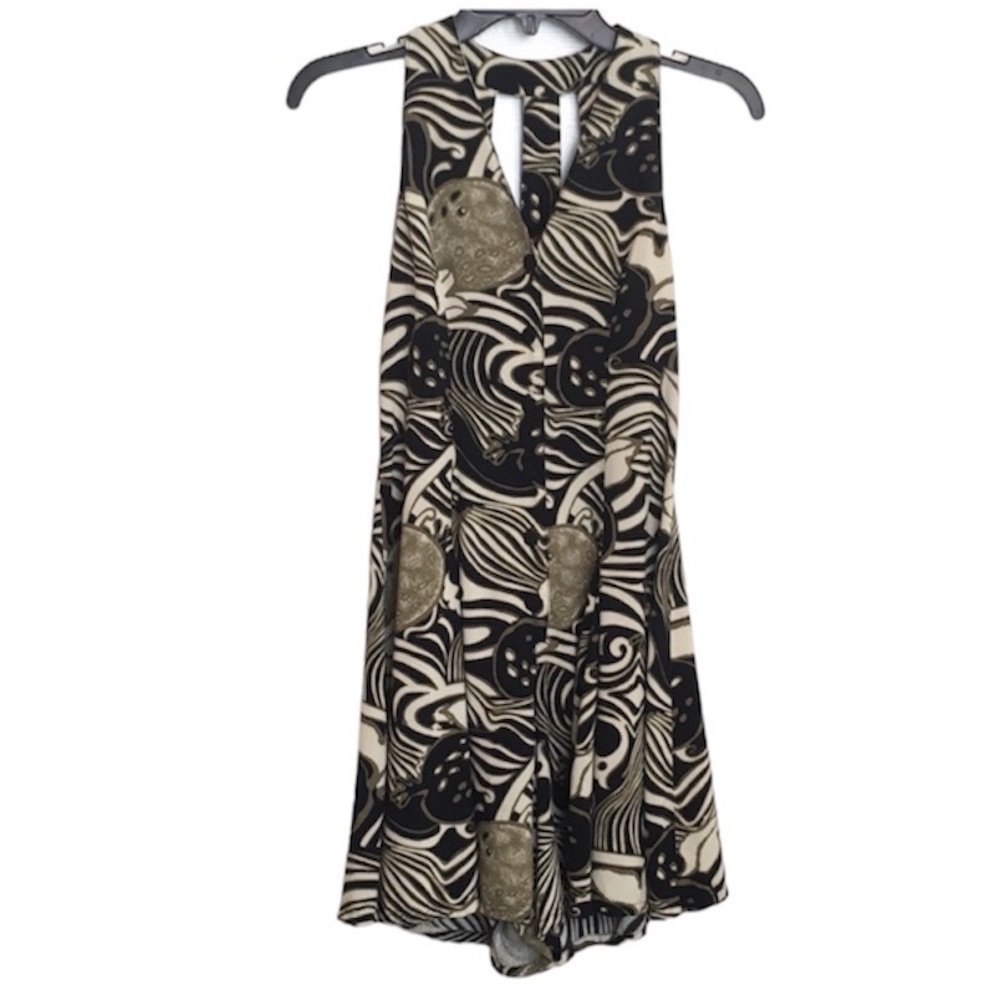 VINTAGE STYLEWORKS Printed Romper Vintage Size 4